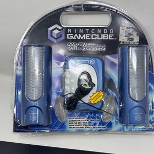 Gamecube  AM/FM Stereo Cassette Player AS-IS as collectors item for parts restor